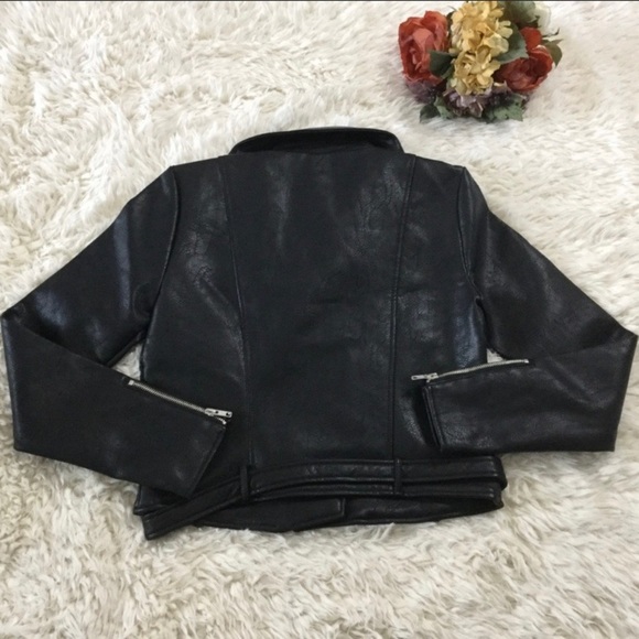 Free Generation Embroidered Faux Leather Jacket - Picture 5 of 8